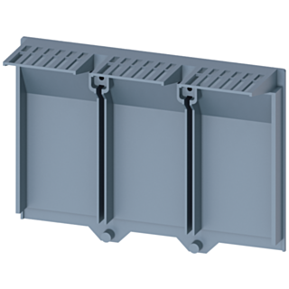 Insulating plate extended, 3-pole, 1 unit, accessory for: 3VA1 250