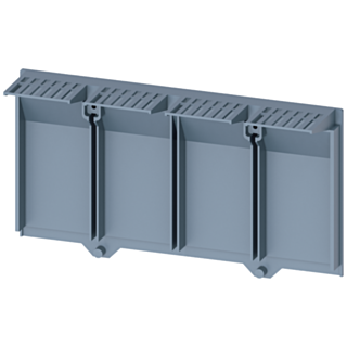 Insulating plate extended, 4-pole, 1 unit, accessory for: 3VA1 250