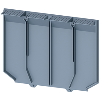 Insulating plate broadened, 4-pole, 1 unit, accessory for: 3VA1 250