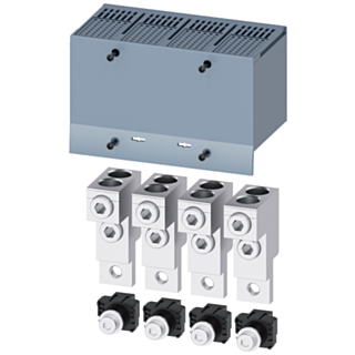Circular conductor terminal, 2 cables, 4 units, accessory for: 3VA2 100/160/250