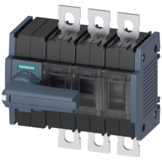 Switch disconnector 80 A, size 2, 3-pole, front operating mechanism on left, complete unit