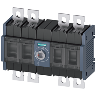 Switch disconnector 160 A, size 2, 4-pole, front operating mechanism, center, basic unit