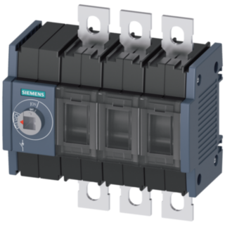 Switch disconnector 80 A, size 2, 3-pole, front operating mechanism on left, basic unit