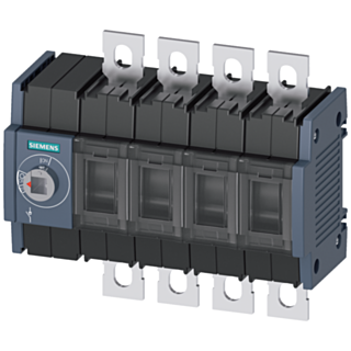 Switch disconnector 160 A, size 2, 4-pole, front operating mechanism on left, basic unit