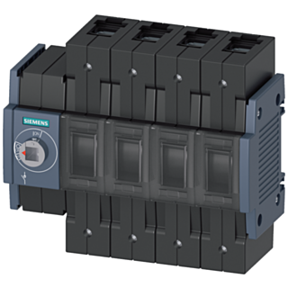 Switch disconnector 160 A, size 2, 4-pole, front operating mechanism on left, basic unit