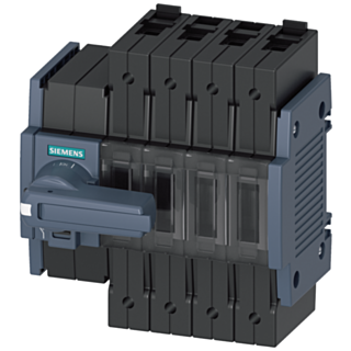 Switch disconnector 16 A, size 1, 4-pole, front operating mechanism on left, complete unit