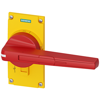 Accessory for 3KD size 5 direct operating mechanism, red/yellow, standard version, can be locked