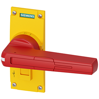 Accessory for 3KD size 4 direct operating mechanism, red/yellow, standard version, can be locked