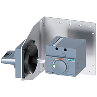 Side wall mounted rotary operator, standard, IEC IP65 with mounting bracket, accessory for: 3VA1