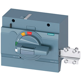 Front mounted rotary operator standard with door interlock, IEC IP30/40, accessory for: 3VA1