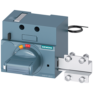 Front mounted rotary operator standard with door interlock, IEC IP30/40, illumination kit 24 V