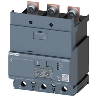 Residual current device RCD820 advanced RCD type A mounted below