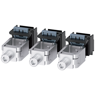 Box terminal, 3 units, accessory for: 3VA1 100/160