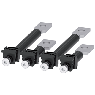 Rear connection stud flat, 4 units, accessory for: 3VA1 100/160