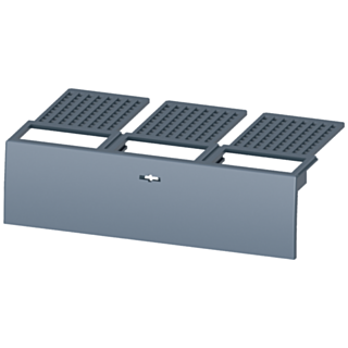 Terminal cover 3-pole, 1 unit, accessory for: 3VA1 400/630 3VA2 400/630