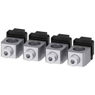 Circular conductor terminal, 4 units, accessory for: 3VA1 400/630 3VA2 400/630