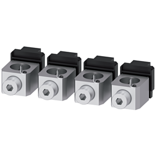 Circular conductor terminal, with control wire voltage tap, 4 units, accessory