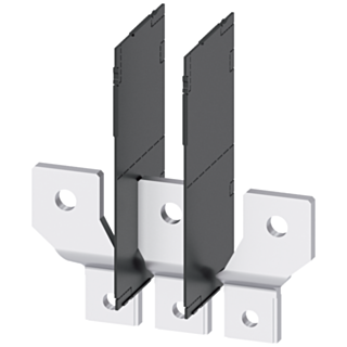 Front bus connectors broadened, 3 units, accessory for: 3VA1 400/630 3VA2