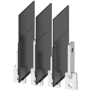 Bus connectors edgewise, 4 units, accessory for: 3VA1 100/160