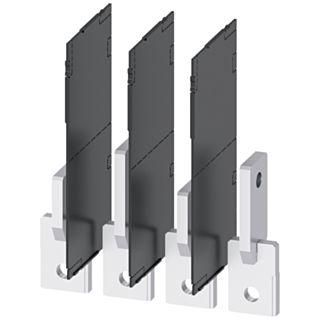 Bus connectors edgewise, 4 units, accessory for: 3VA1 400/630 3VA2 400/630