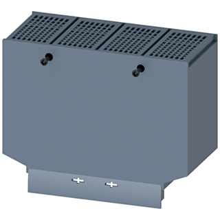 Terminal cover broadened, 4-pole, 1 unit, accessory for: 3VA1 100/160