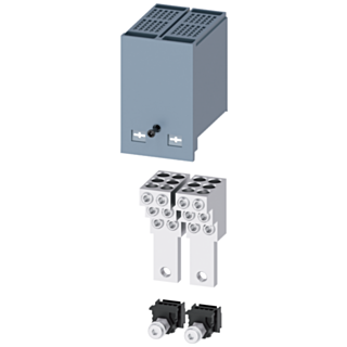 Circular conductor terminal, 6 cables, 2 units, accessory for: 3VA1 160