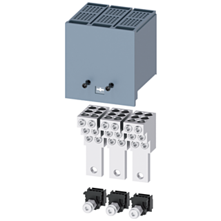 Circular conductor terminal, 6 cables, 3 units, accessory for: 3VA1 100/160