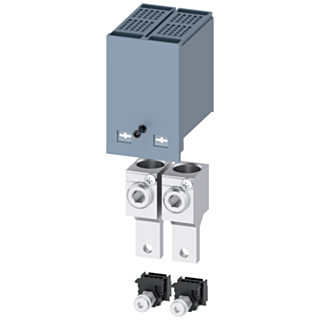 Circular conductor terminal large, with control wire voltage tap, 2 units, accessory