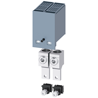 Circular conductor terminal large, 2 units, accessory for: 3VA1 160
