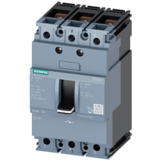 Switch disconnector 3VA1 IEC frame 160 3-pole SD100, In=100 A without overload protection
