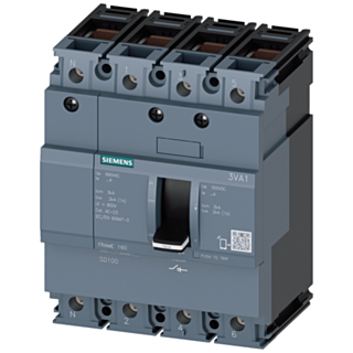 Switch disconnector 3VA1 IEC frame 160 4-pole SD100, In=100 A without overload protection