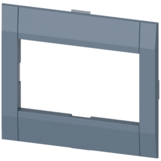 Cover frame 76.2x 45.65 mm (WxH) accessory for: circuit breaker 3-pole