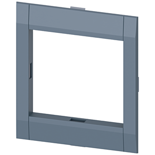 Cover frame 76.2x 70.7 mm (WxH) accessory for: circuit breaker 3-pole