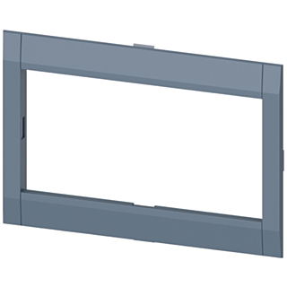 Cover frame 137.6x 70.7 mm (WxH) accessory for: circuit breaker 3-pole