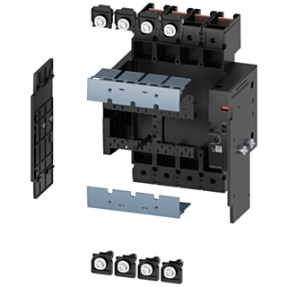 Withdrawable unit, complete kit, accessory for: circuit breaker, 4-pole 3VA1