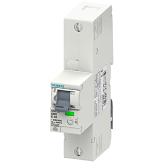 Main conductor circuit breaker (SHU), 1-pole, E 63, 230/400 V