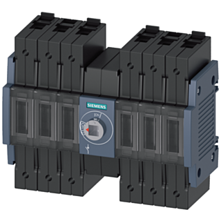 Switch disconnector 63 A, size 1, 6-pole DC front operating mechanism, center, basic unit