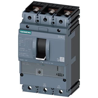 circuit breaker 3VA2 IEC frame 160 breaking capacity class C Icu=110kA @ 415V 3-pole, starter protection ETU310M, I, In=40A without overload protec...