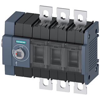 Switch disconnector 160 A, size 2, 3-pole, lateral operating mechanism on left, basic unit