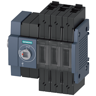 Switch disconnector 16 A, size 1, 3-pole, lateral operating mechanism on left, basic unit