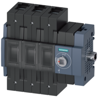 Switch disconnector 160 A, size 2, 3-pole, lateral operating mechanism on right, basic unit