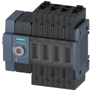 Switch disconnector 63 A, size 1, 4-pole, lateral operating mechanism on left, basic unit