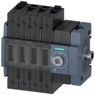 Switch disconnector 63 A, size 1, 4-pole, lateral operating mechanism on right, basic unit