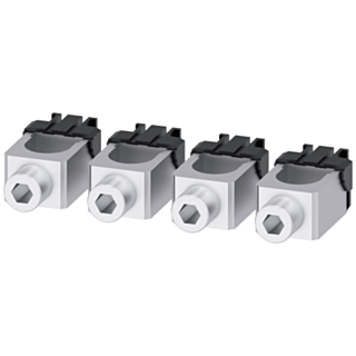 Circular conductor terminal, 4 units, accessory for: 3VA1 250