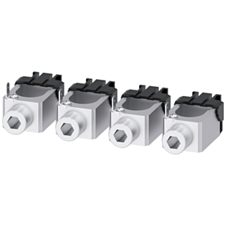 Circular conductor terminal, with control wire voltage tap, 4 units, accessory