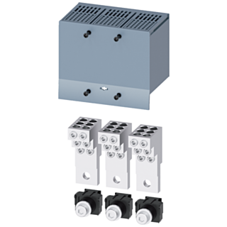 Circular conductor terminal, 6 cables, 3 units, accessory for: 3VA1 250