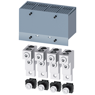 Circular conductor terminal, 2 cables, 4 units, accessory for: 3VA1 250