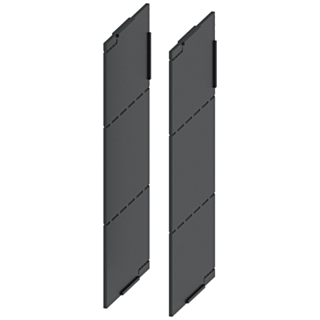 Phase barriers, 2 units, accessory for: 3VA1 250