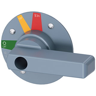 Supplementary handle for door mounted rotary operator, standard, accessory for: 3VA1 400/630 3VA2