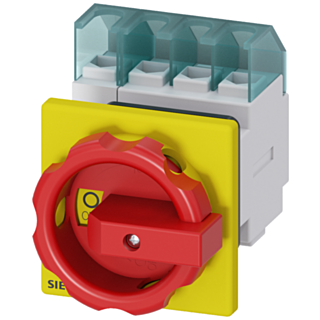 SENTRON, 3LD switch disconnector, EMERGENCY OFF switch, 4-pole, Iu: 32 A